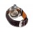 Shenhua (SH) 9528 Orologio meccanico automatico - quadrante rotondo in lega - cinturini in ecopelle (silver)